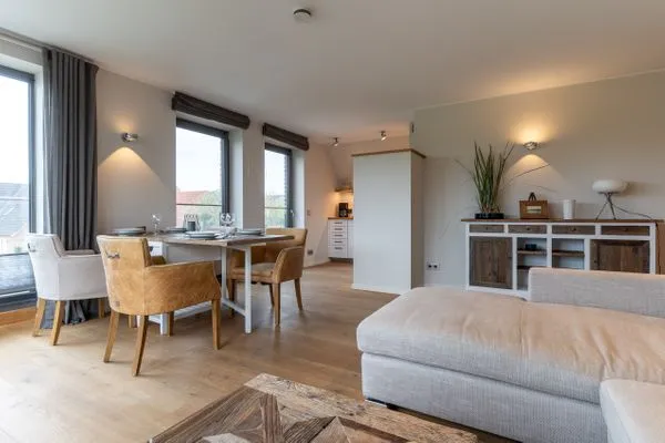 Ferienhaus Kirchenstraße Appartement Achtern Diek OG SPO Ording - 