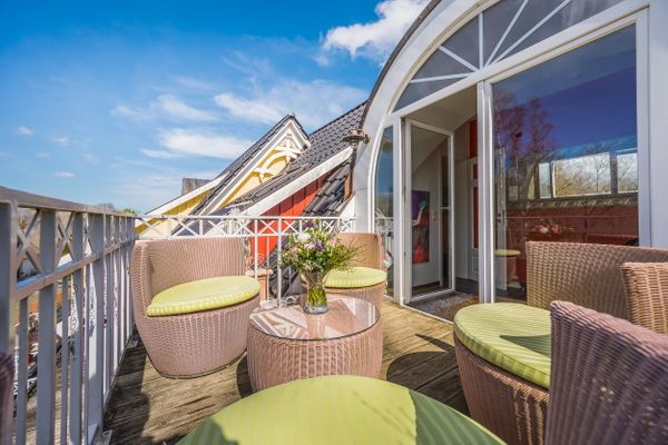  Kavelweg 33a Wohnung Arielle Zingst - Balkon