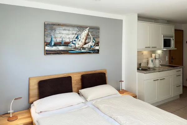 Schlafzimmer Haus *Üüs Aran* Ferienwohnung *Üüs Aran 2*