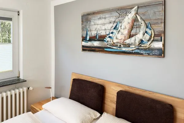 Schlafzimmer Haus *Üüs Aran* Ferienwohnung *Üüs Aran 2*