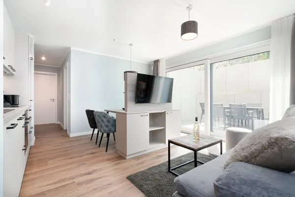 Wohnzimmer Sturmfrei Ferienwohnung "Lounge 1"