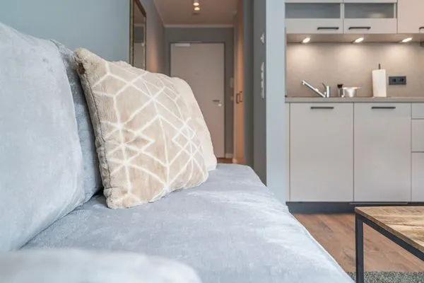 Wohnzimmer Sturmfrei Ferienwohnung "Lounge 1"