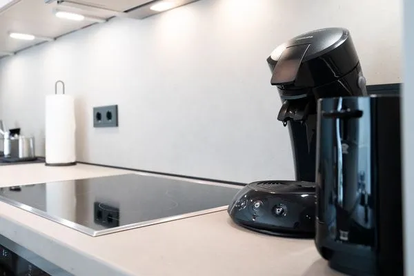 Küche / Küchenzeile Sturmfrei Ferienwohnung "Lounge 1"