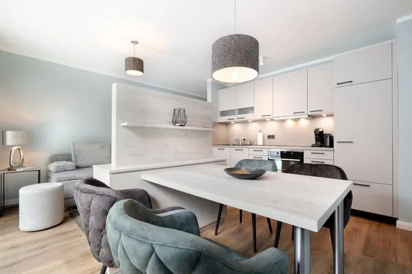 Wohnzimmer Sturmfrei Ferienwohnung "Lounge 1"