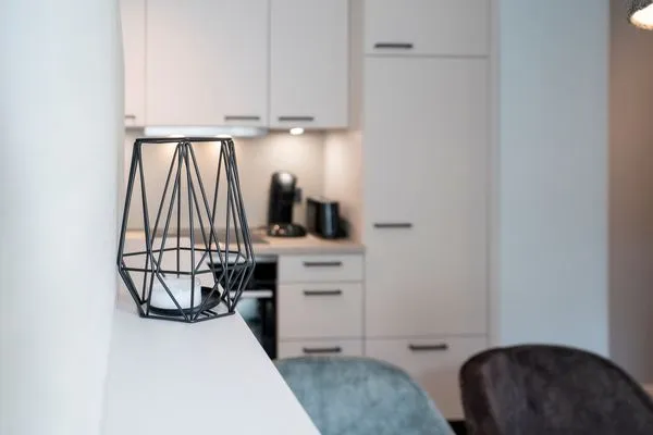 Küche / Küchenzeile Sturmfrei Ferienwohnung "Lounge 1"