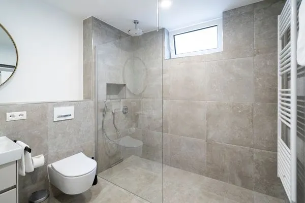 Badezimmer Sturmfrei Ferienwohnung "Lounge 1"