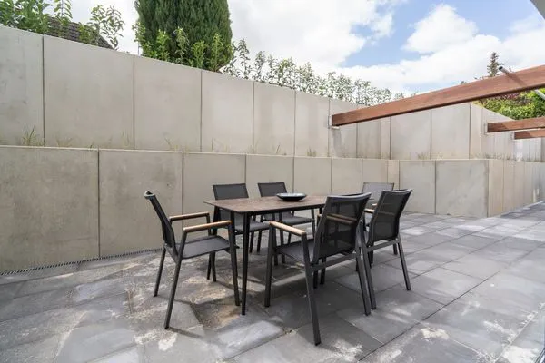 Terrasse Sturmfrei Ferienwohnung "Lounge 1"