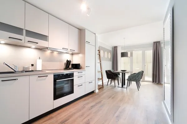 Küche / Küchenzeile Sturmfrei Ferienwohnung "Lounge 2"