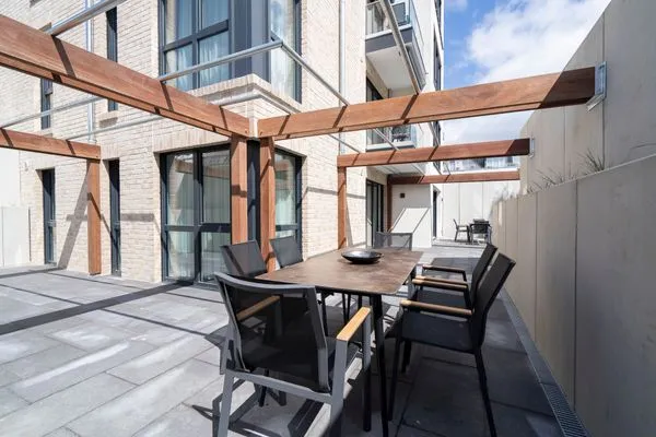 Terrasse Sturmfrei Ferienwohnung "Lounge 2"