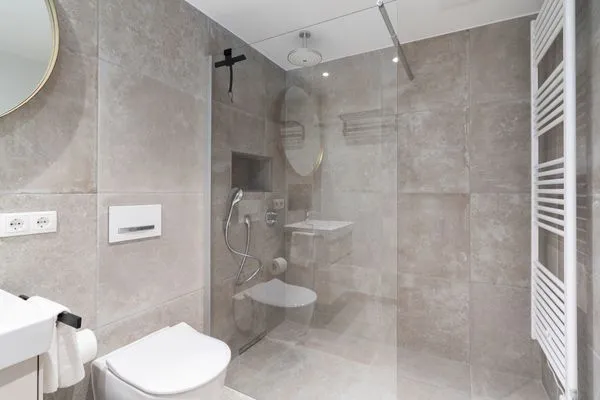 Badezimmer Sturmfrei Ferienwohnung "Lounge 2"