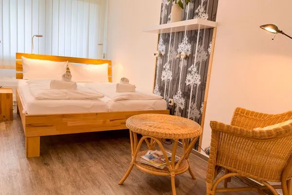 Frische Brise FeWo 07.03 Sahlenburg - Schlafzimmer