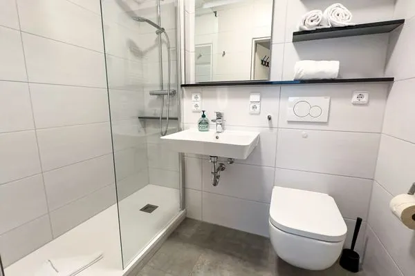 Frische Brise FeWo 07.03 Sahlenburg - Badezimmer