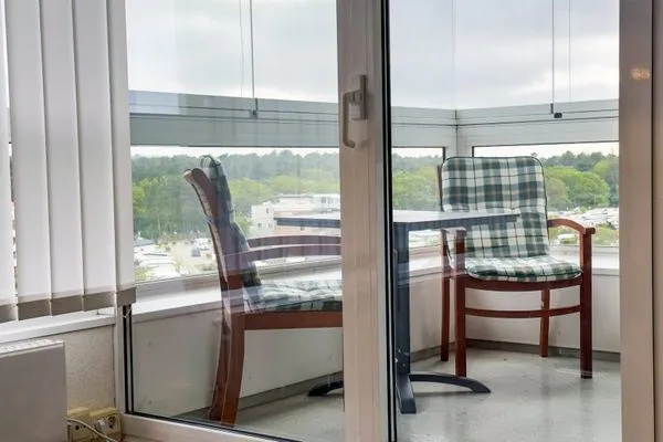 Frische Brise FeWo 07.03 Sahlenburg - Balkon