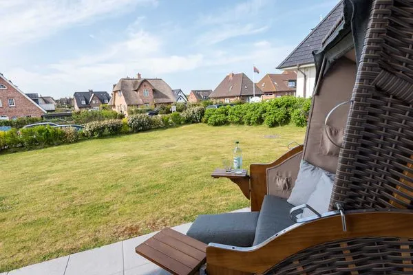 Terrasse  Domizil Strandpartie