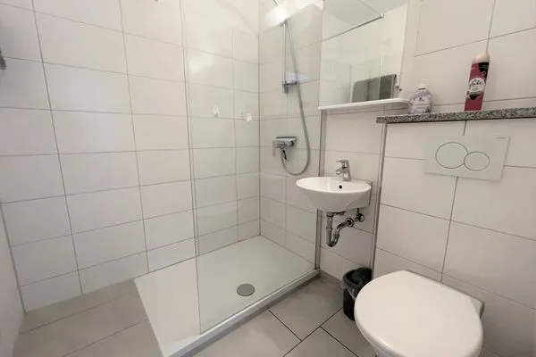 Badezimmer Ferienpark Sierksdorf Ostseeblick Etage 7