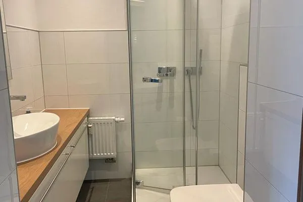 Badezimmer Haus Poseidon Ferienwohnung 1.7