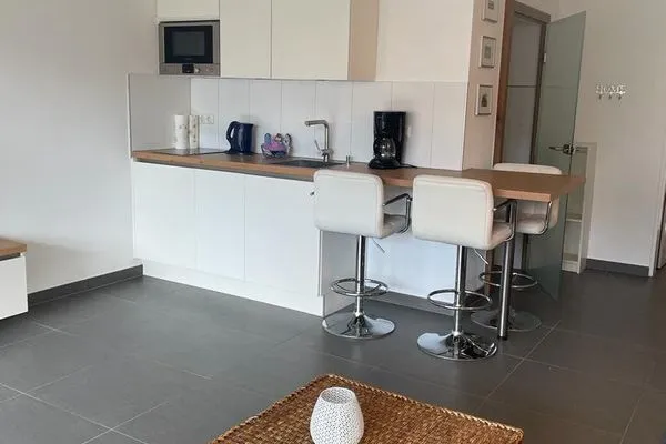 Küche / Küchenzeile Haus Poseidon Ferienwohnung 1.7