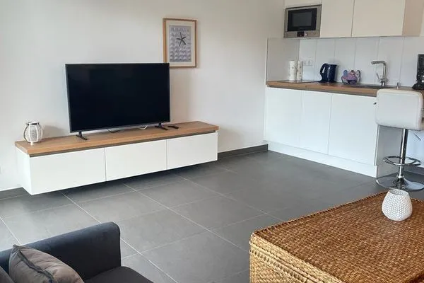 Küche / Küchenzeile Haus Poseidon Ferienwohnung 1.7