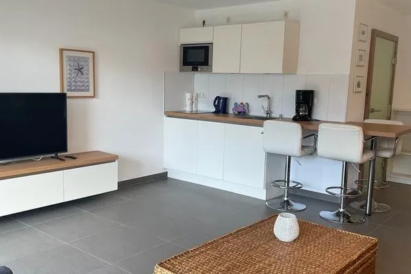 Küche / Küchenzeile Haus Poseidon Ferienwohnung 1.7