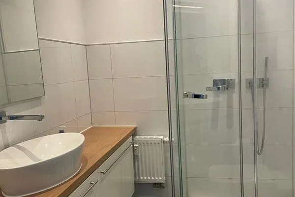 Badezimmer Haus Poseidon Ferienwohnung 1.7