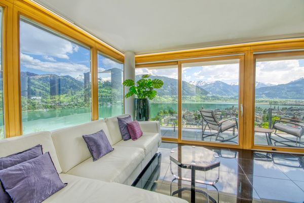 Lakeview Apartments Design-Suite Pasithéa Zell am See - Wohnzimmer