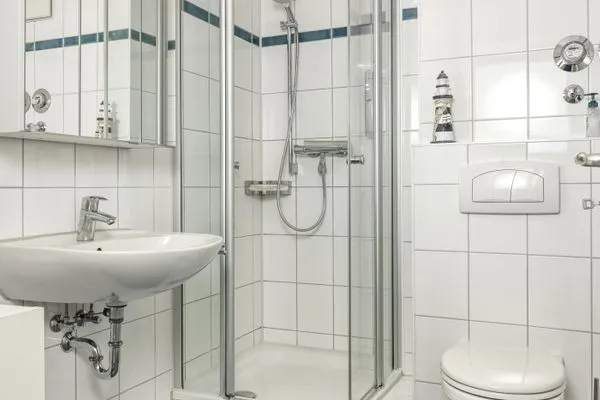 Badezimmer Ostsee Residenz Meeresblick Ostseeidylle