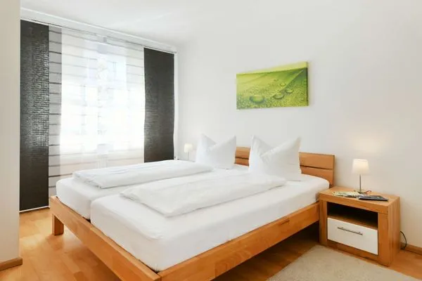 Schlafzimmer Villa Granitz Ferienwohnung 6