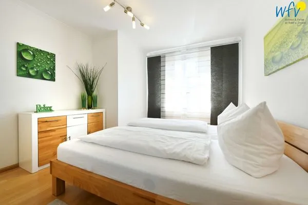 Schlafzimmer Villa Granitz Ferienwohnung 6