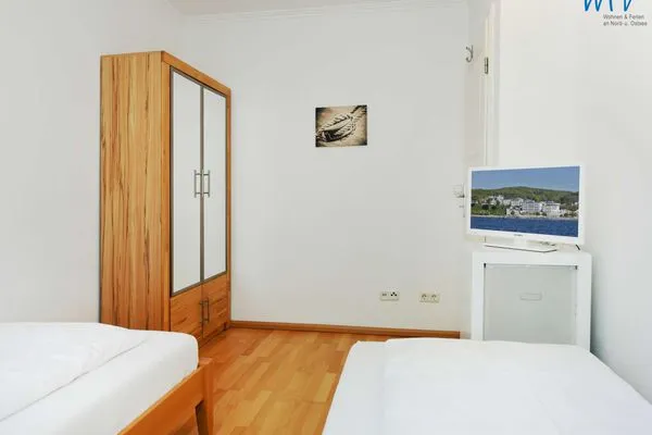 Schlafzimmer Villa Granitz Ferienwohnung 6