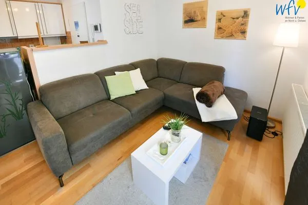 Wohnzimmer Villa Granitz Ferienwohnung 6