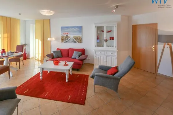 Wohnzimmer Villa Vogelsang Ferienwohnung 6