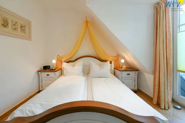 Schlafzimmer Villa Vogelsang Ferienwohnung 11