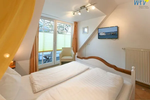 Schlafzimmer Villa Vogelsang Ferienwohnung 11