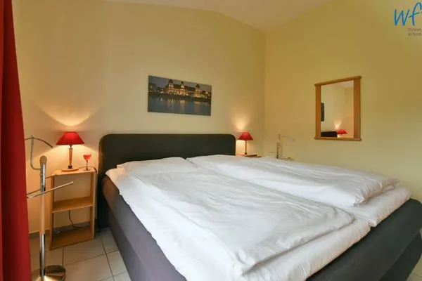 Schlafzimmer Residenz Binz Ferienwohnung 17