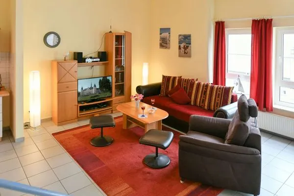 Wohnzimmer Residenz Binz Ferienwohnung 17