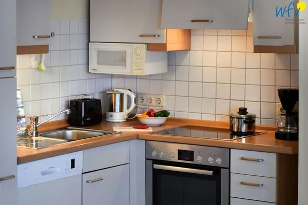 Küche / Küchenzeile Residenz Binz Ferienwohnung 17