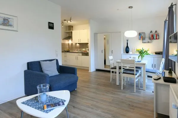 Wohnzimmer Residenz am Rosengarten Ferienwohnung 1