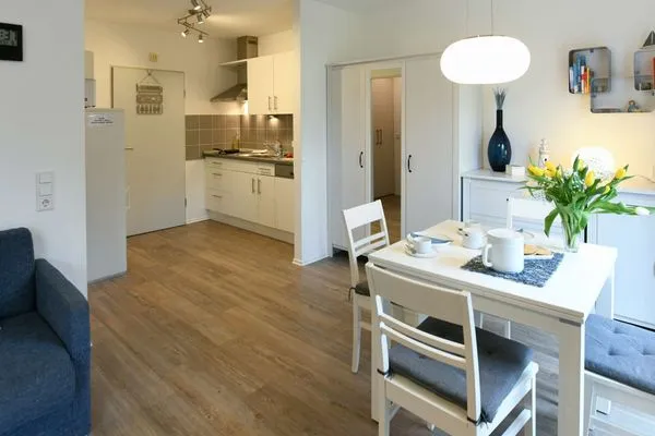 Wohnzimmer Residenz am Rosengarten Ferienwohnung 1