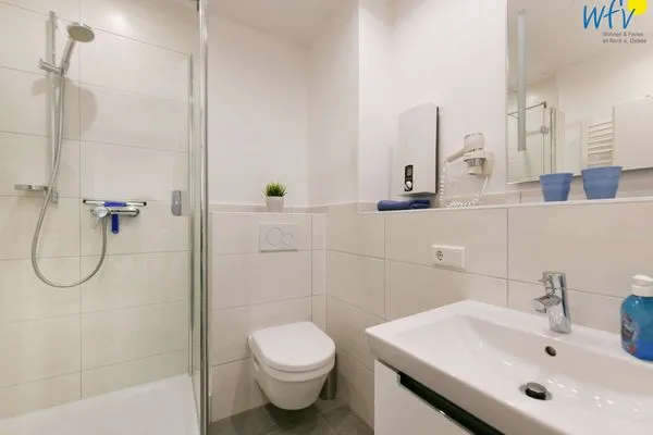 Badezimmer Residenz am Rosengarten Ferienwohnung 1