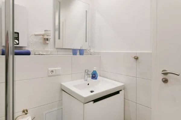 Badezimmer Residenz am Rosengarten Ferienwohnung 1