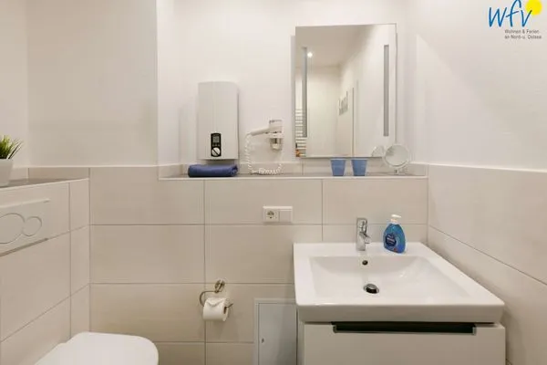 Badezimmer Residenz am Rosengarten Ferienwohnung 1