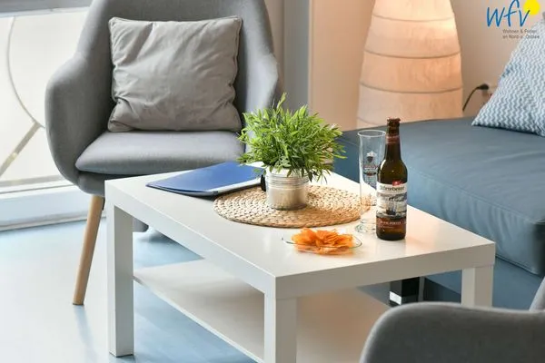 Wohnzimmer Villa Kranich Ferienwohnung 8