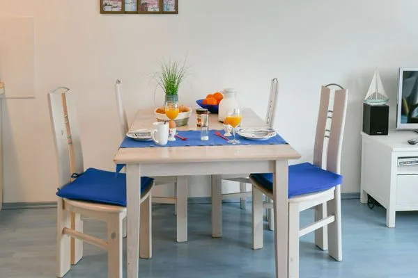 Wohnzimmer Villa Kranich Ferienwohnung 8