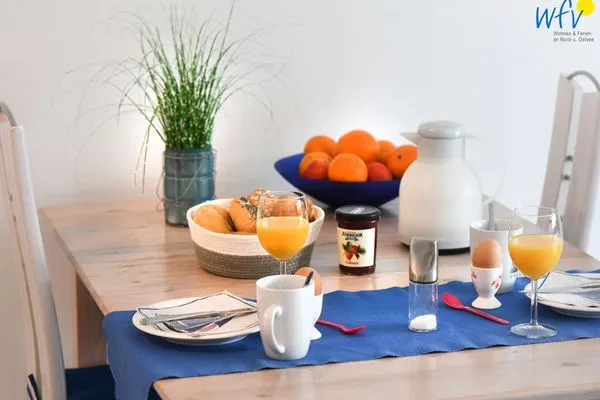 Wohnzimmer Villa Kranich Ferienwohnung 8