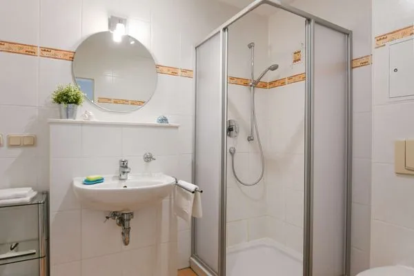 Badezimmer Villa Kranich Ferienwohnung 8