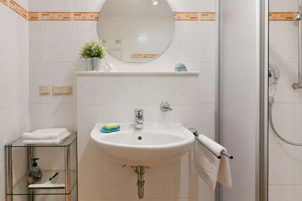 Badezimmer Villa Kranich Ferienwohnung 8