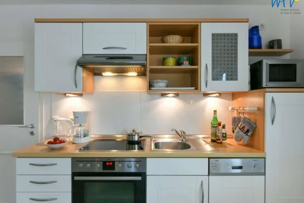 Küche / Küchenzeile Villa Kranich Ferienwohnung 9