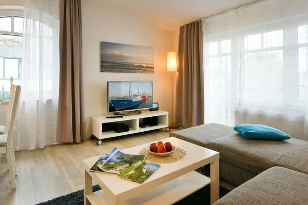 Wohnzimmer Villa Kranich Ferienwohnung 9