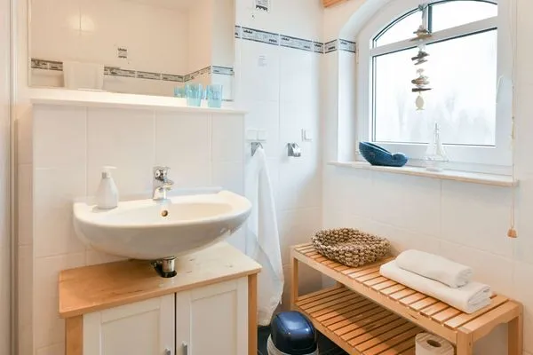 Badezimmer Villa Kranich Ferienwohnung 9