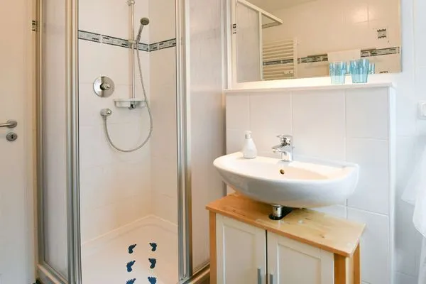 Badezimmer Villa Kranich Ferienwohnung 9